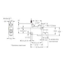 Short Lever Limit Switch (4 pack)