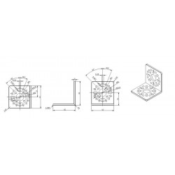 Inside L Bracket (2 pack)
