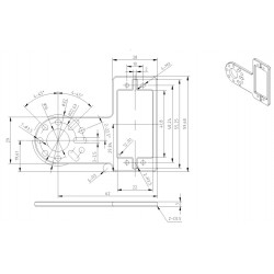 Servo Mount Offset Plate