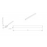 6mm x 96mm D-Shaft (6 pack)