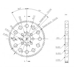 64 Tooth Gear (2 pack)