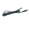 DC Power Plug 2.1mm ID x 5.5mm OD w/1m 18AWG cable