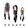 PWM cable Set - TJC8 3 pin - 22AWG - F-F - 12 pcs