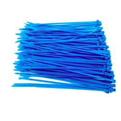 Zip Ties in Blue - 150mm (100 pack)