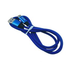 USB Cable, Type A to Type C, Blue, 2M
