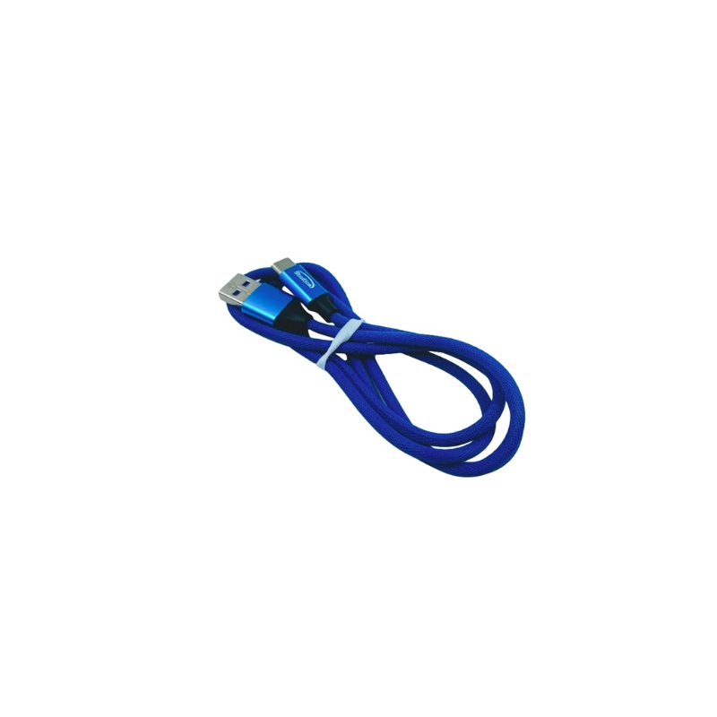 USB Cable, Type A to Type C, Blue, 2M