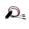 IR Range Sensor (10 cm to 80 cm) w/I2C female to TJC8 female cable