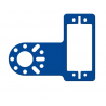 Servo Mount Offset Plate