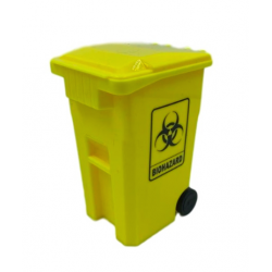 Biohazard Waste Bin (Yellow)