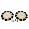 WSR 101mm(4") Omni Wheels - 2 pack
