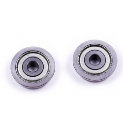 WSR Flange Bearing 6mm(ID)x 22mm(OD) - 2 pack